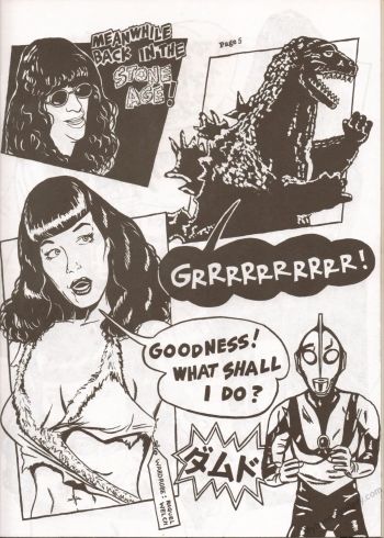 Cover of Betty Page Punk Comix 2